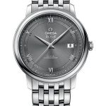 Omega De Ville Prestige Co-Axial Watch – 39.5 mm Steel Case – Grey Dial – 424.10.40.20.06.001