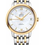 Omega De Ville Prestige Co-Axial Watch – 32.7 mm Steel And Yellow Gold Case – Mother-Of-Pearl Dial – 424.20.33.20.05.001