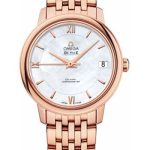 Omega De Ville Prestige Co-Axial Watch – 32.7 mm Red Gold Case – Mother-Of-Pearl Dial – 424.50.33.20.05.002