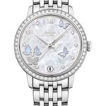 Omega De Ville Prestige Co-Axial Watch – 36.8 mm White Gold Case – Diamond Bezel – Mother-Of-Pearl Diamond Dial – 424.55.33.20.55.003