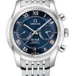 Omega De Ville Co-Axial Chronograph Watch – 42 mm Steel Case – Blue Dial – 431.10.42.51.03.001