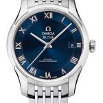 Omega De Ville Hour Vision Co-Axial Master Chronometer Watch – 41 mm Steel Case – Two-Zone Blue Dial – 433.10.41.21.03.001