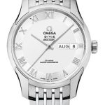 Omega De Ville Hour Vision Co-Axial Master Chronometer Annual Calendar Watch – 41 mm Steel Case – Two-Zone -Silver Dial – 433.10.41.22.02.001
