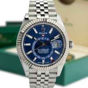 Rolex Sky-Dweller 42mm – Stainless Steel, Blue, Jubilee