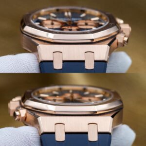 Audemars Piguet Royal Oak Chronograph 41mm – Rose Gold, Blue Dial