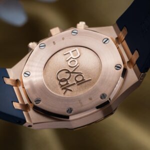 Audemars Piguet Royal Oak Chronograph 41mm – Rose Gold, Blue Dial