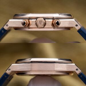 Audemars Piguet Royal Oak Chronograph 41mm – Rose Gold, Blue Dial