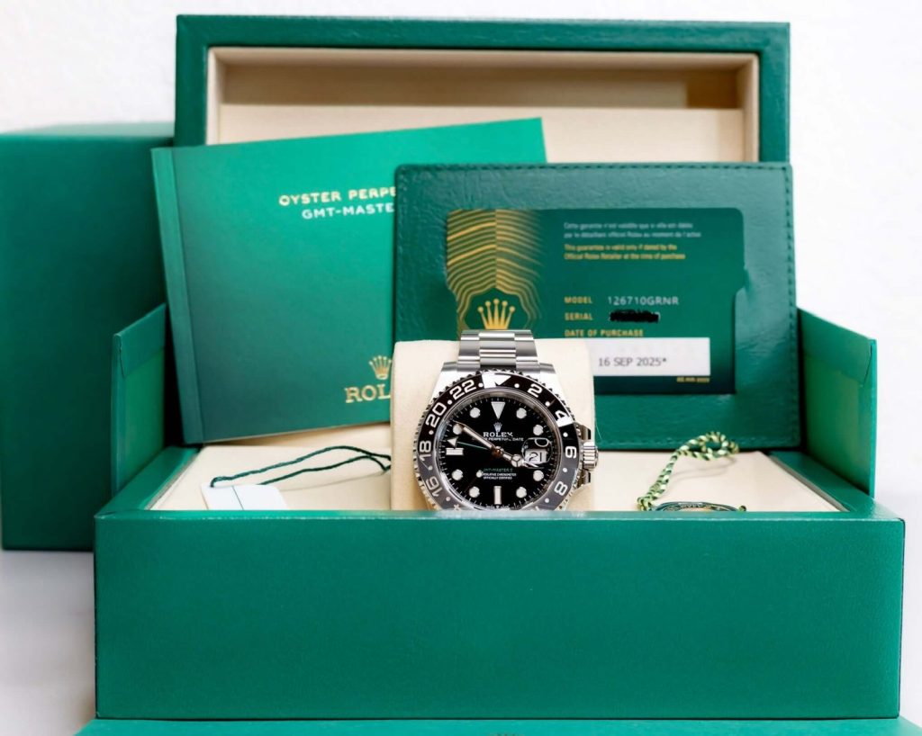 2025 Rolex GMT-Master II “Bruce Wayne” 126710GRNR