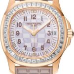 Patek Philippe Aquanaut Luce Haute Joaillerie Rose Gold Diamonds Mother of Pearl Beige Diamond Dial – 5072R-001