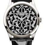 Patek Philippe Calatrava Volutes And Arabesques – 38 mm – Platinum – Handengraved Dial – 5088/100P-001