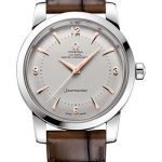 Omega Seamaster 1948 Co-Axial Master Chronometer Limited Edition of 70 Watch – 38 mm Platinum Case – Domed Platinum Dial – Brown Leather Strap – 511.93.38.20.99.002
