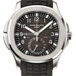 Patek Philippe Mens Aquanaut Dual Time Watch – 5164A-001