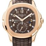 Patek Philippe Mens Aquanaut Travel Time Watch – 5164R-001