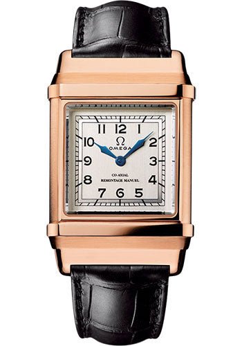 Omega Specialities Museum – 50.5 x 33.05 mm Red Gold Case – Silvered Dial – Black Leather Strap Limited Edition of 135 – 516.53.32.20.02.002