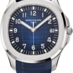 Patek Philippe Aquanaut Chronograph 42.2 mm White Gold Blue Dial – 5968G-001