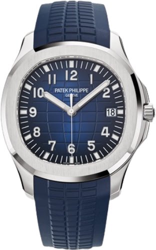 Patek Philippe Aquanaut Chronograph 42.2 mm White Gold Blue Dial – 5968G-001