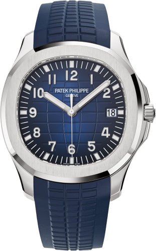 Patek Philippe Aquanaut “Jumbo” White Gold Blue Dial 42.2 mm – 5168G-001