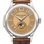 Patek Philippe Tourbillon Minute Repeater Perpetual Calendar Watch – Platinum Case – Bronze Dial – 5207P-001
