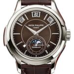 Patek Philippe Tourbillon Minute Repeater Perpetual Calendar Watch – Platinum Case – Brown Dial – 5207/700P-001