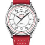 Omega Specialities Olympic Official Timekeeper Limited Edition Set – 39.5 mm Steel Case – White Dial – Red Micro-Perforated Leather Strap Limited Edition of 100 – 522.32.40.20.04.004