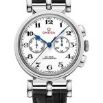 Omega Specialities Olympic Official Timekeeper – 38 mm White Gold Case – Lacquered White Dial – Black Leather Strap Limited Edition of 188 – 522.53.38.50.04.001