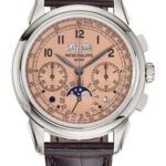 Patek Philippe Grand Complications Chronograph Perpetual Calendar – Platinum – Golden Opaline Dial – 5270P-001