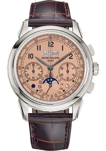 Patek Philippe Grand Complications Chronograph Perpetual Calendar – Platinum – Golden Opaline Dial – 5270P-001