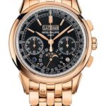 Patek Philippe Grand Complications Chronograph Perpetual Calendar – Rose Gold – Ebony Black Sunburst Dial – 5270/1R-001