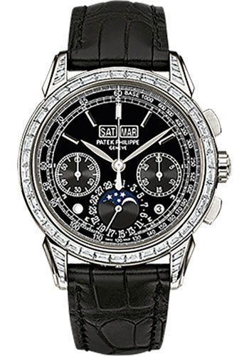 Patek Philippe Men Grand Complications Perpetual Calender Chronogragh Watch – 5271P-001