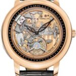 Patek Philippe Grand Complications Minute Repeater 42 mm Tourbillion Rose Gold Skeleton Dial – 5303R-001