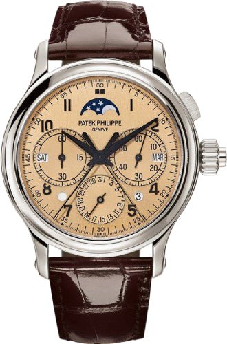 Patek Philippe Grand Complications Split-Seconds Chronograph Perpetual Calendar Platinum Pink Dial – 5372P-010