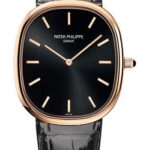 Patek Philippe Golden Ellipse – Rose Gold – Ebony Black Sunburst Dial – 5738R-001