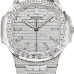 Patek Philippe Nautilus White Gold Full Diamond 41mm – 5811/1460G-001 – 2025