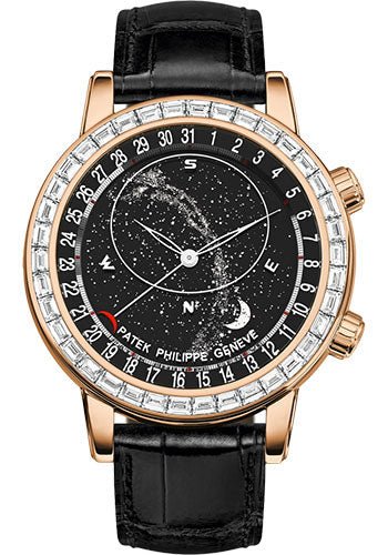 Patek Philippe Grand Complications Celestial Moon Age – Rose Gold – Sapphire-Crystal Dial – 6104R-001