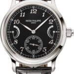 Patek Philippe Grand Complications 44 mm Grande and Petite Sonnerie Minute Repeater Platinum Black Dial – 6301P-001