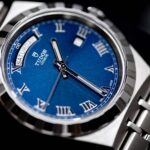 Tudor Royal 41 Blue Dial Day Date Stainless Steel M28600-0005