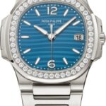 Patek Philippe Nautilus ‘Ladies’ White Gold Blue Dial Diamond Bezel 32mm – 7010/1G-013 – 2025