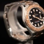 2018 Rolex Yacht-Master 40 watch 116621 Everose Gold & Oystersteel Black Dial 40mm Automatic