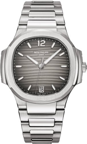 Patek Philippe Nautilus Ladies Stainless Steel Grey Dial – 7118/1A-011