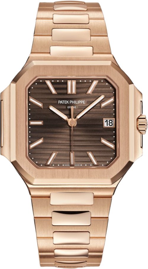 Patek Philippe Cubitus Rose Gold Brown Dial 40mm – 7128/1R-001 – 2025