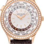 Patek Philippe Complications World Time 36 mm Rose Gold Ivory Dial – 7130R-013