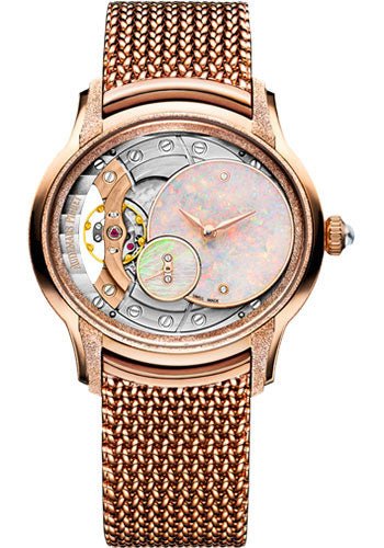 Audemars Piguet Millenary Frosted Gold Opal Dial Watch – 77244OR.GG.1272OR.01