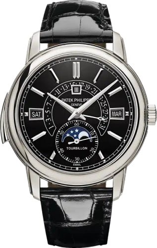 Patek Philippe Grand Complications Minute Repeater Tourbillon Perpetual Calendar Platinum Black Dial – 5316P-001