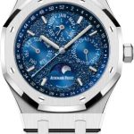 Audemars Piguet Royal Oak Perpetual Calendar “John Mayer” 41mm White Gold Crystal Sand Blue Dial 26574BC.OO.1220BC.02