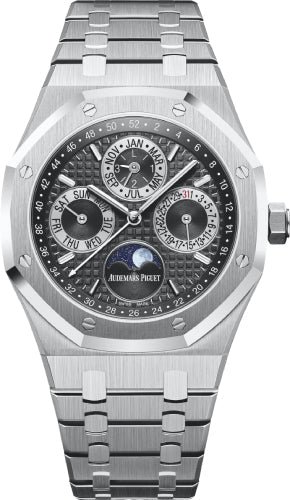 Audemars Piguet Royal Oak Perpetual Calendar “Japan” Platinum Gray Dial | 26597PT.OO.1220PT.01