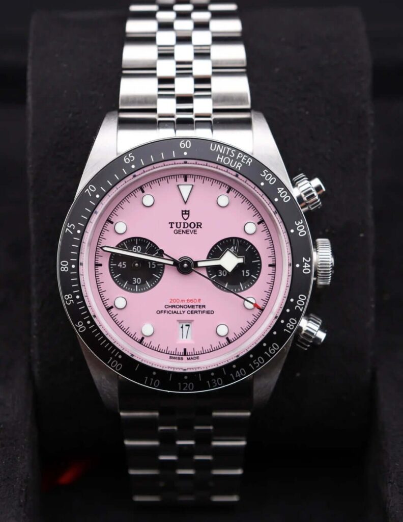 Tudor Black Bay Chrono Pink 79360N 2025 Brand New in Box Full Set