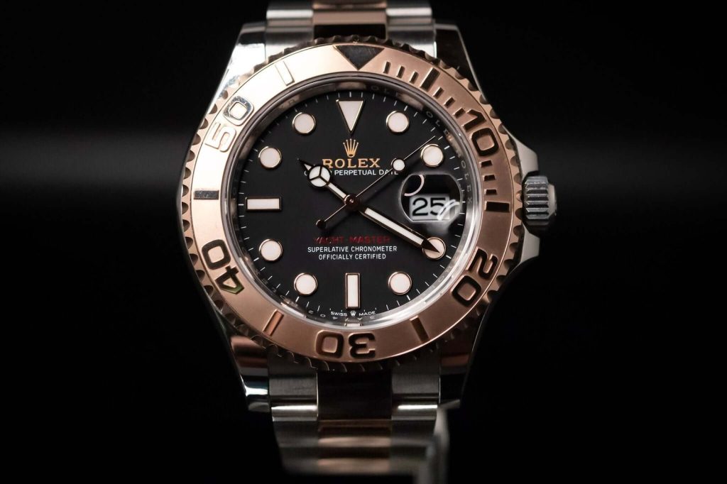 2018 Rolex Yacht-Master 40 watch 116621 Everose Gold & Oystersteel Black Dial 40mm Automatic