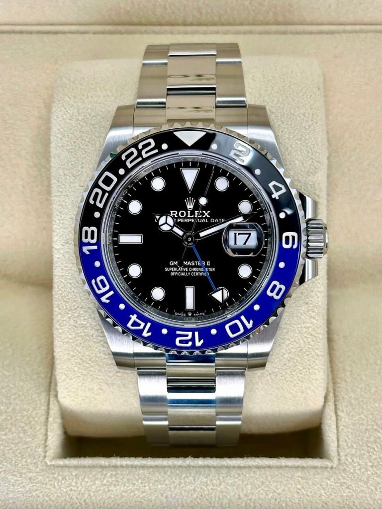 2022 Rolex GMT-Master II “Batman” 40mm 126710BLNR in Stainless Steel with Oyster Bracelet