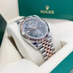 2023 Rolex Datejust 41 Wimbledon 126331 Two Tone Everose / Pink Gold Box Papers