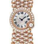 Cartier Ballon Blanc de Cartier Watch – 24.2 mm Pink Gold Case – Mother-of-Pearl Diamond Dial – Mother Of Pearl Bracelet – HPI00758